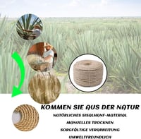 Erős Sisal Kaparókötél Macskáknak - 6mm x 15m 5