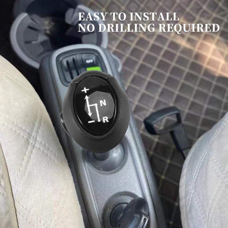 Smart Fortwo és Roadster automata váltógomb - fekete, 450 451 452 modellekhez