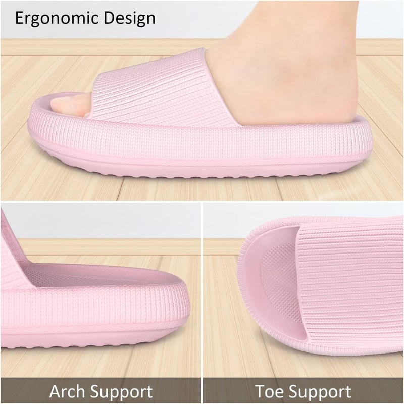Cozislides Rózsaszín Felhő Papucs - Puha, Csúszásmentes Unisex Nyári Papucs 40/41