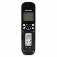 Telefon fără fir DECT Panasonic KX-TG6821GB cu robot telefonic, mod Eco — Capacul compartimentului pentru baterii lipsește (produs expus) 1