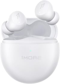 1MORE ComfoBuds Mini Hibrid Zajszűrős Fülhallgató, Bluetooth 5.2, Sztereó Hangzás, 4 Mikrofon, Vezeték Nélküli Töltés, Vízálló, Tiszta Hívás 1