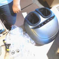Elektrický masážny prístroj na nohy RENPHO Shiatsu s vyhrievaním 2026 – bez diaľkového ovládania, stav ako nový, veľkosť 46 — Diaľkové ovládanie (stav: pozri 2. obrázok) 2