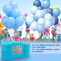 PPXIA 600W Elektromos Léggömbpumpa - Hordozható Lufi Felfújó Fesztiválokra, Születésnapra, Esküvőre 7