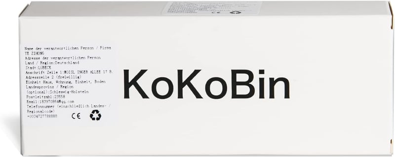 KoKoBin Ultrakönnyű Titán Keret Nélküli Olvasószemüveg Férfiaknak és Nőknek - Fekete, +2.0