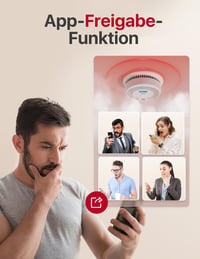 X-Sense WiFi-s füst- és szénmonoxid riasztó, cserélhető elemmel, 2 db 3