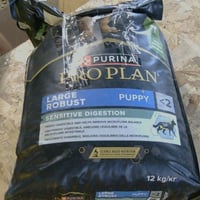 Purina Pro Plan Large Robust Puppy Sensitive Digestion suché krmivo pre šteňatá s jahňacím mäsom 12 kg - neúplné balenie 2