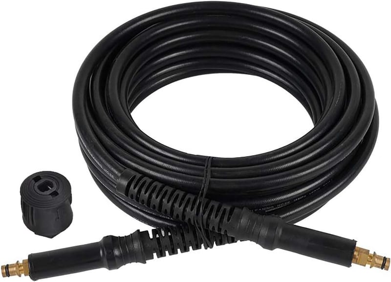 AIM Tools Magasnyomású Mosótömlő 10m 160 Bar - Kärcher K2-K7 Kompatibilis Cserélhető Mosócső Gyorscsatlakozó Rendszerrel Adapterrel