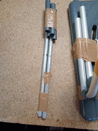 MSV Izvlačiva sjedalica za kadu aluminij i plastika antracit 55-70 x 18 x 26 cm nosivost 150 kg sjedalica za kadu 2