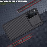 Xiaomi Redmi Note 11 Pro kameravédős, kémkedésgátló tok - Fekete 4