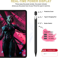 Apple Pencil alternatíva: Gyorstöltős, mágneses iPad ceruza, tenyérfelismeréssel 8