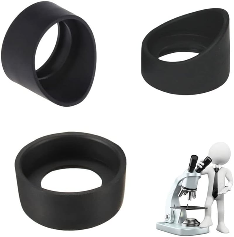 Gumi szemkagyló ferngláshoz és mikroszkóphoz - 36 mm, ferde, 2 db