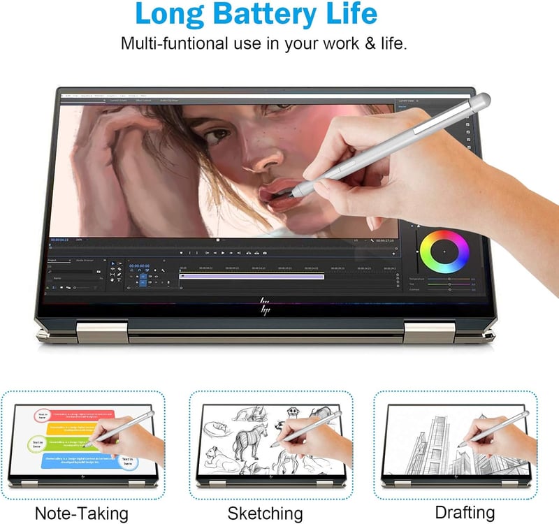 HP aktív érintőtoll palm rejection technológiával - Envy x360, Pavilion x360, Spectre x360 modellekhez