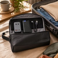 Cestovný nabíjací set: 10000mAh powerbanka + PD adaptér + USB-C kábel + vodoodolná taštička 1