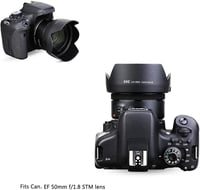 Canon EF 50mm f/1.8 STM objektívhez napellenző és UV szűrő szett, ES-68 helyettesítő 2