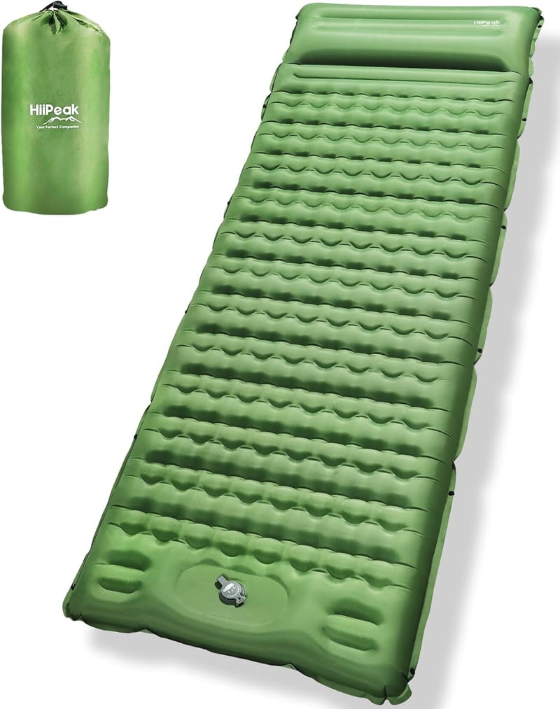 HiiPeak Camping Légágy Integrált Párnával és Lábpumpával