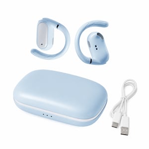 Căști True Wireless ZIPFORCE Open-Ear, Bluetooth 5.4, 4 microfoane, ENC — defecte, pentru piese: nu funcționează (stare: vezi a doua imagine)
