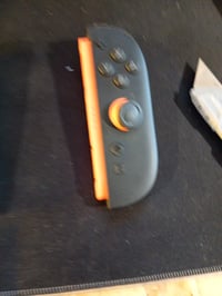 Pereche de controllere Nintendo Joy-Con 2, stânga albastru deschis și dreapta — defecte, funcționează parțial: joystick-ul portocaliu este defect (stare: vezi poza 2) 3