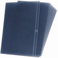 Albyco prozirna folija za uvezivanje A4 210x297 mm 150 mikrona 100 kom. — Sjajna prednja folija — cca 70-100 kom. (stanje: vidi 2. sliku) 1