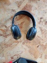 Bluetooth slúchadlá Music Sound Basic, čierne, skladacie, 14-hodinová výdrž batérie, AUX vstup — Nabíjací kábel (stav: pozri 2. obrázok) 3