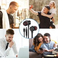Samsung A54 A34 USB-C fülhallgató mikrofonnal, Galaxy S24 S23 iPhone 15 kompatibilis 7