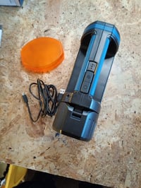 Proiector manual cu LED Ansmann cu acumulator de 5200 mAh, încărcare micro USB, 3 — defect, pentru piese: acumulator defect (stare: vezi a 2-a imagine) 2