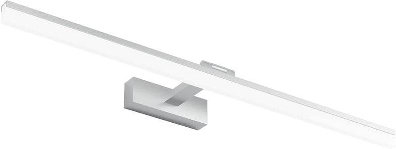 Klighten LED Tükör Világítás 24W - 80cm Ezüst Fürdőszobai Lámpa IP44 Vízálló 6000K Hideg Fehér 1170LM 180° Forgatható Fali Tükörlámpa