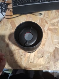 Termoska Emsa Travel Mug Classic 0,5 l čierna, 360° otvor na pitie, uzatvárací systém Comfort, antikorová — používaná (stav: pozri 2. obrázok) 5