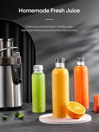 FOHERE 400W hideg préselésű gyümölcs- és zöldségcentrifuga, 65mm-es adagolónyílás, 3 sebesség 8