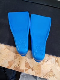 Flipper SwimSafe 1121 Labute de Înot pentru Copii Începători - Labute din Cauciuc Albastru pentru Copii și Preșcolari - Produs Utilizat 2