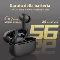 TATUNER Bluetooth 5.3 Fülhallgató - 36 Órás Üzemidő, IPX8 Vízálló, Zajszűrő 4