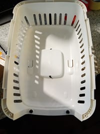 Kerbl Pet Expedion prijenosni kavez za pse i mačke, 45x30x30 cm, krem/taupe, plastika, maks. 10 kg, rabljeno 3