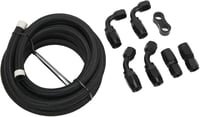 AN6 Üzemanyag és Olajcső Készlet 3m - Alumínium-Nylon Hidraulika Tömlő Adapterrel 1