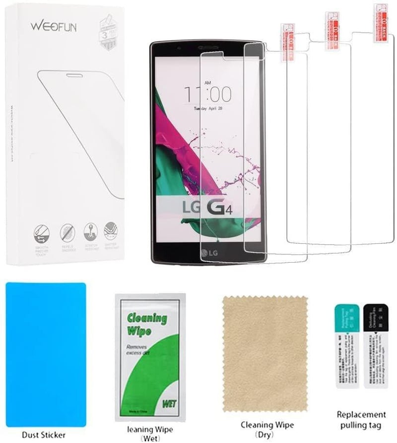 3 db Képernyővédő fólia LG G4
