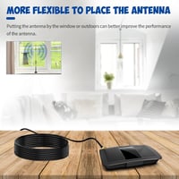 BINGFU WiFi Antenna Hosszabbító Kábel 10m - RP-SMA Csatlakozók, RG174 Koaxiális, Router, Biztonsági Kamera, PCIE Hálózati Kártya Kompatibili 7