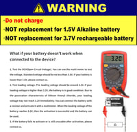 EEMB 3,6V Lítium elem kutyanyakörvhöz és riasztóhoz - ER14250 1/2AA 7