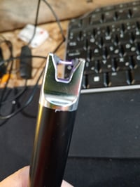 Brichetă cu plasmă LcFun, aprinzător electric cu arc, reîncărcabilă prin USB, rezistentă la vânt, pentru lumânări — o brichetă este deteriorată (stare: vezi imaginea a 2-a) 3