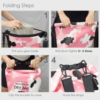 YUMQUA Vízálló Száraztáska 5-40L - Kajak, Horgászat, Túrázás 4