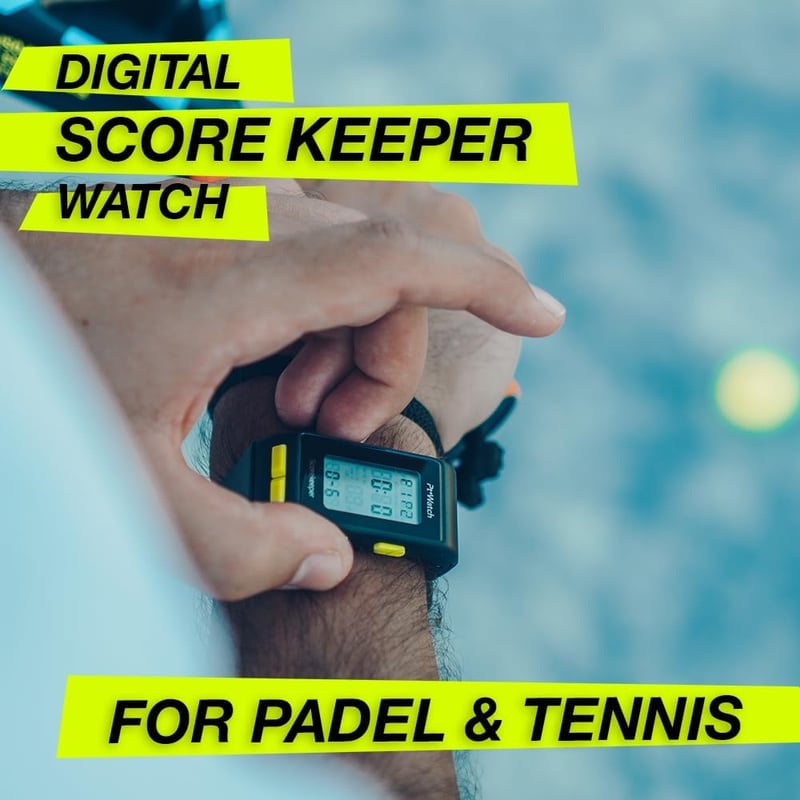 Digitális pontszámláló teniszhez és padelhez - PT Watch sportóra