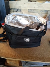 Geantă frigorifică Glanxy 16L, pliabilă, pentru picnic și prânz, impermeabilă și etanșă — utilizată (stare: vezi a 2-a imagine) 2
