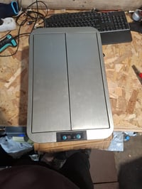 Náhradné veko na automatický odpadkový kôš KITCHEN MOVE SILVERLAKE – nehrdzavejúca oceľ, používaný stav (stav: pozri 2. obrázok) 2