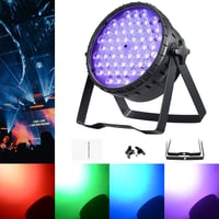 BETOPPER 54x3W RGB LED Par lámpa, DMX512 vezérléssel, 7 színű diszkófény 8