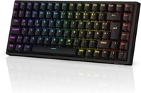 RK ROYAL KLUDGE RK84-DE 75% Kompakt Mechanikus Gamer Billentyűzet, Kék Kapcsolók, RGB Háttérvilágítás, Bluetooth/2.4GHz, Mac és Windows Komp 1