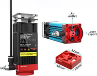 Twotrees Légsegéd Készlet 30L/min - Füst- és Poreltávolító TS2-10W/20W, TTS-25/55/10 Lézergravírozókhoz - Alacsony Zajszintű, Egyszerűen Öss 2