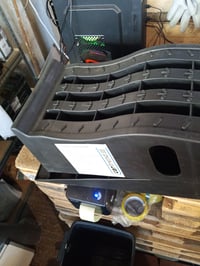 Set rampe auto cartrend, 2 bucăți, capacitate 3 tone, înălțime de ridicare 235 mm, rampă auto din plastic cu protecție la trecere 2