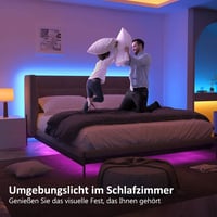 ALED LIGHT Bluetooth LED Szalag 5M RGB - Okostelefonról Vezérelhető, Vízálló, 12V-os Színes Fényszalag Otthoni és Kerti Dekorációhoz Távirán 7