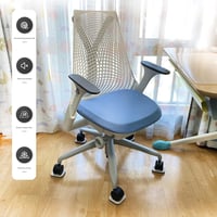 Lawen Creative 5 db Filc Bútorvédő Görgőtok - Irodai Székekhez, Padlóvédő Kerékpárna, Csúszásgátló, Zajtalan, Fekete 2