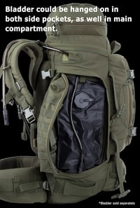 BACKFERRY Nagy Katonai Hátizsák 80L - Taktikai Túrazsák Terepszínű Kivitelben - Kemping, Túrázás, Bushcraft Kalandokhoz - Unisex Hátizsák 8