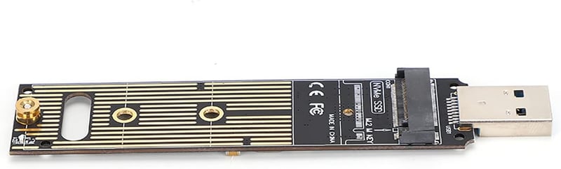 M.2 NVME SSD USB 3.1 Adapter - Gyors SSD Átalakító Kártya PCIe Kompatibilis