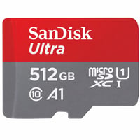SanDisk Ultra Android microSDXC 512 GB + adapter - 150 MB/s, A1, U1 — adapter nélkül (állapot: lásd a 2. képet) 1