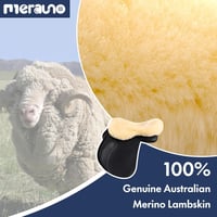 Merauno Merinó Gyapjú Nyeregülés Huzat - Állítható, Univerzális, 4 Színben 2
